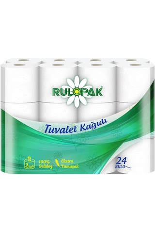 Rulopak Tuvalet Kağıdı 2 Katlı 72 Li Paket