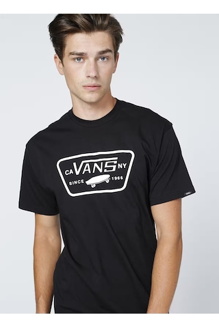 Vans Full Patch Erkek T-shirt Vn000qn8y281 Siyah