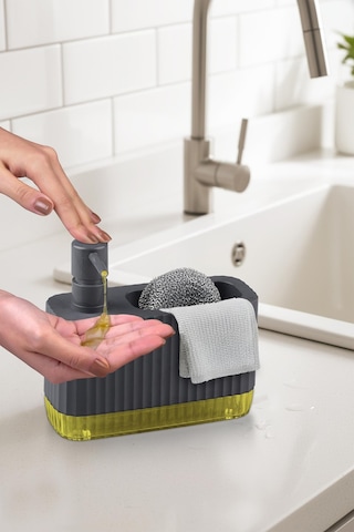 Okyanus Home Coliseum Sıvı Sabunluk Seti Antrasit Antrasit