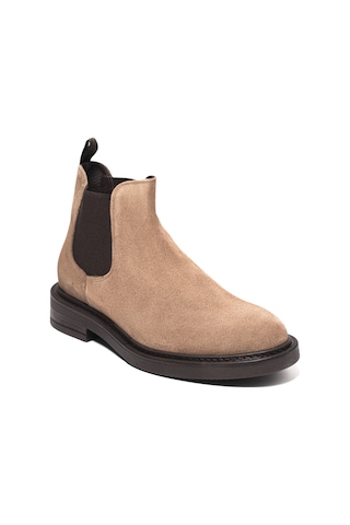 Marsh Mallow Bot Erkek 1054 - Moss Dino Draghi Chelsea Boot Suede Pembe