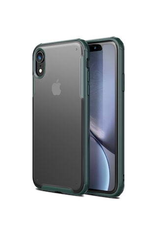 Apple Uyumlu iPhone Bikapak Elıt Mıst Xr Yeşil Kapak