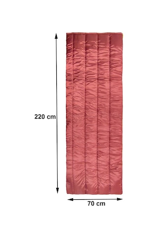 Exent Termo Polyester Elyaf Dolgulu Bordo Uyku Tulumu-Extra koruma Çok Renkli