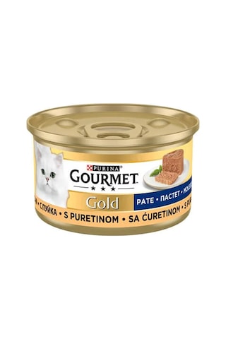 Gourmet Kıyılmış Hindi Etli Yetişkin Kedi Konserve 85 Gr Gourmet Kıyılmış Hindi Etli Yetişkin Kedi Konserve 85 Gr