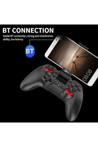 Xindoker X5plus Kablosuz Bluetooth Oyun Kolu, İnsan Mekaniği Tasarımı, Çift Joystick, İos/android Uyumlu