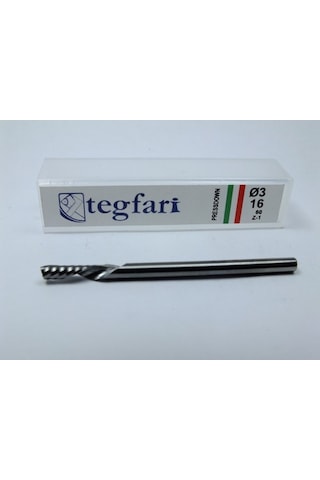 Tegfari Cnc Router 3 Mm Presdown Uç