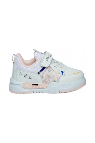Celira Als Beyaz Pembe Cilt Kız Çocuk Sneaker Spor Ayakkabı Beyaz Pembe
