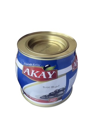 Akay Zeytin Jumbo Yağlı Sele 2 Kg Cal: 231-260 Teneke X 2 Adet