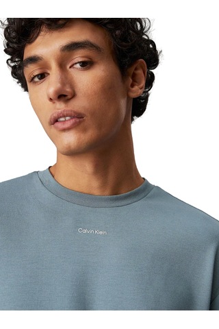Calvin Klein Calvın Kleın Erkek T-shırt K10k112487-cfq K10k112487-cfq Mavi Mavi