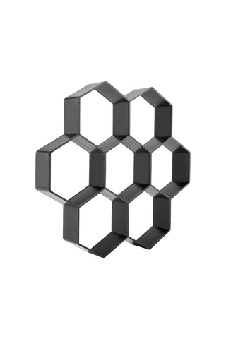 Kosona Hexagon Desenli Bahçe Yol Formu - Pp Malzeme, 1600 Kullanıma Dayanıklı, Beton Yolluk Ve Patio Dıy Oluşturucu