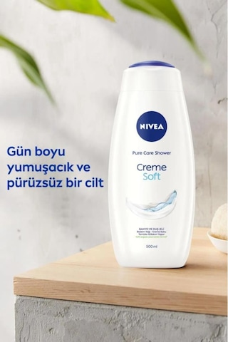 Nivea Creme Soft Kremsi Dokunuş Banyo ve Duş Jeli 500 ML