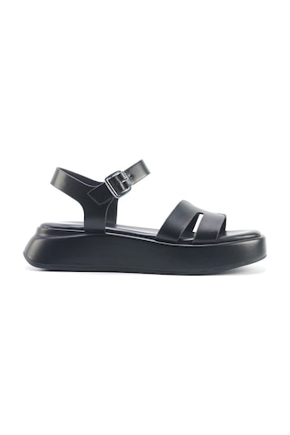 Nine West Velart 5fx Siyah Kadın Kalın Taban Sandalet 000000000101929190 Siyah