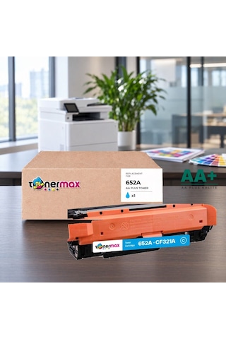 Hp 652a Cf321a Mavi Uyumlu Toner Aa Plus / Color Laserjet Enterprise M651 / Flow Mfp M680