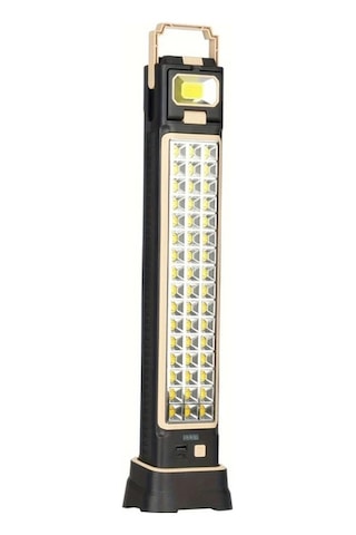 Xuweiwei 1 Haki Çok Fonksiyonlu Şarj Edilebilir 6 Modlu Güneş Enerjili Taşınabilir Ev Kamp Çadırı Acil Durum Çalışma Lambası El Feneri