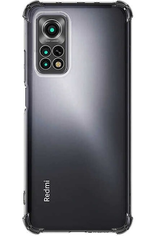 Zore Redmi Note 11s Global Kılıf Msra Kamera Korumalı Nitro Anti Shock Silikon - Renksiz Renksiz