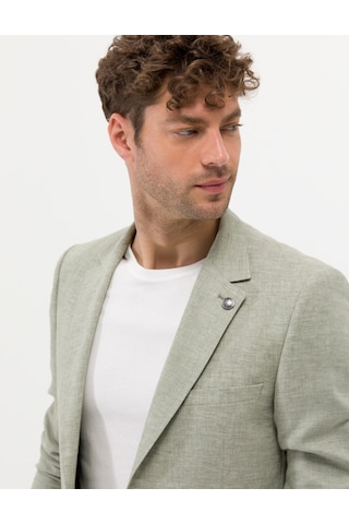 Pierre Cardin Erkek Açık Yeşil Ekstra Slim Fit Blazer Ceket 50264619-vr092 Yeşil
