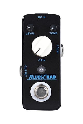 Mooer Blues Crab Blues Overdrive Gitar Efekt Pedalı Siyah
