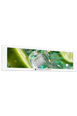 Thermalright Trofeo Vision 9.16 Lcd Whıte Manyetik Type-c Temalı Lcd Ekran