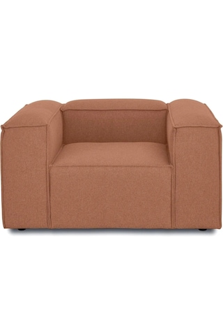 Mode Soft Berjer 33 Tarçın Keten Kumaş İşbir Sünger