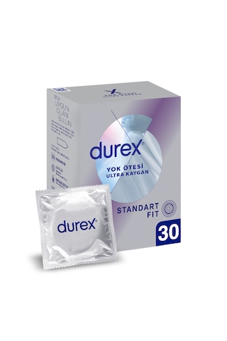 Durex Yok Ötesi Ultra Kaygan Prezervatif 30'lu