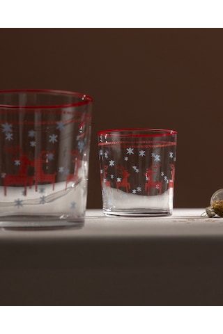 Madame Coco Boule De Neige 4'lü Su Bardağı Seti - Şeffaf 8684427302729 Çok Renkli