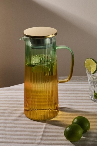 Pina Renk Harmanı Filtre Kapaklı Color Sürahi 1300ml