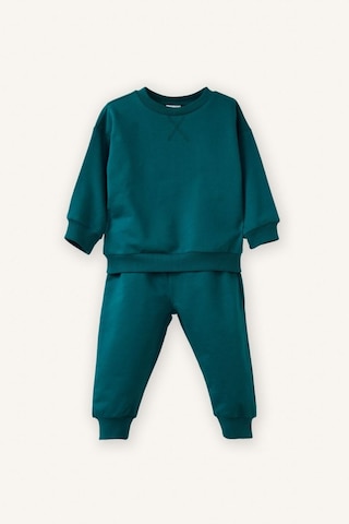 Defacto Sweatshirt Kumaşı 2li Takım Erkek Bebek E8430a526spgn265 Yeşil-gn265