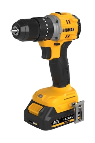 Bigmax BX2101 20V 2x2AH Akü Şarjlı Matkap