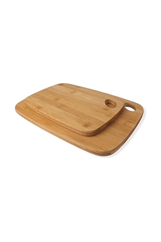 ' Li Bambu Kesme Tahtası Dikdörtgen Özel Tasarım Bambu Kesme Tahtası - Büyük 33x24x1cm Küçük 28x20x1cm Genel