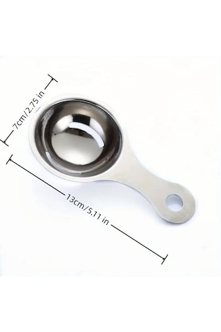 Çelik Yumurta Sarısı Ayırıcı Pratik Mutfak Aracı