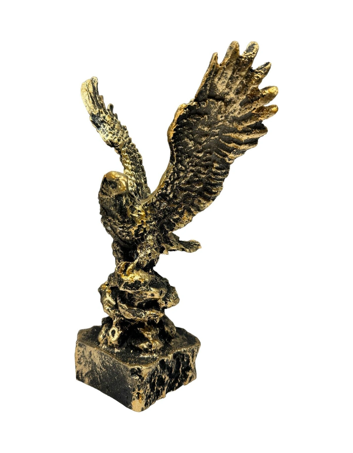 Dekoratif Polyester Kartal Biblo Gold Eskitme