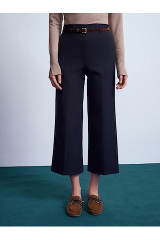 Dilvin 72254 Kemerli Culotte Pantolon-lacivert Lacivert