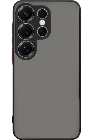 Newface Samsung Uyumlu Galaxy S26 Ultra Montreal Silikon Kapak - Siyah Resimdeki