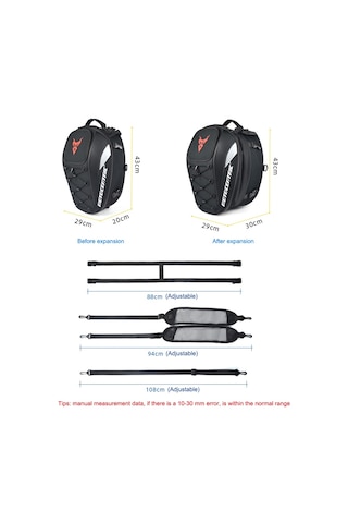 Hallow Motosiklet Kask Çantası 11-MC-0102 Gri Etiket