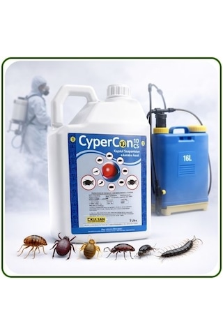 Cypercon 10 Cs Kokusuz Haşere İlacı 5 Litre