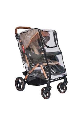 Tommy Baby Fermuarlı Yağmurluk Şeffaf