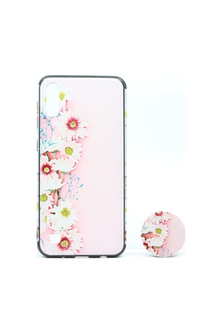 Nettech Samsung Galaxy A10 Uyumlu Desenli Popsocket Seri Arka