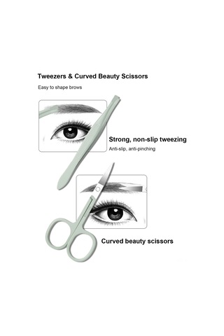 Monyee Stainless Steel Manikür Seti 16 Parça: Fırça Bıçak, Tırnak Kırıcı - Siyah, Yeşil, Pembe Altın Seçenekleri Kahve