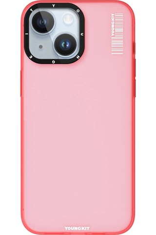 Apple Uyumlu iPhone 15 Kılıf Buzlu Mat Tasarım Youngkit Hidden Sand Serisi Kapak