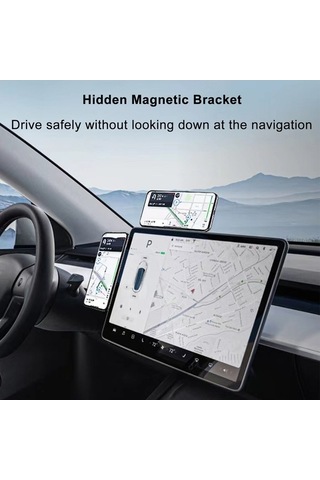 Novahub Taşınabilir Çift Ekran Destekli Stand: Manyetik, Laptop Ve Telefon İçin Ayarlanabilir