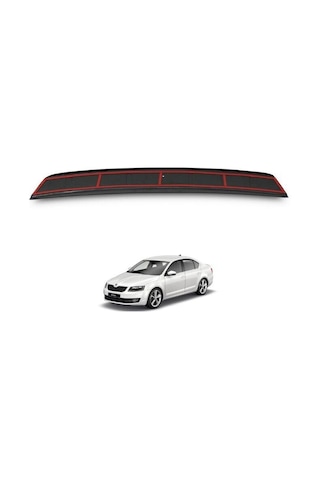 Skoda Octavia Uyumlu Yedek Parça 2013 - Arka Tampon Eşiği Parlak