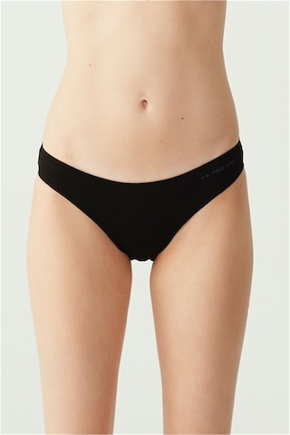 U.S. Polo Assn. U.s Polo Assn. 67006 Kadın 5 Li Kıl Lastiklı Slip-siyah&ten&beyaz&fuşya&lacivert mix color