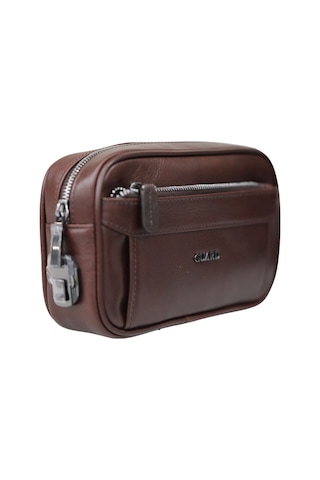 Guard Kahverengi Hakiki Deri Şifreli Unisex El Çantası - Grd250308wt1858 Diğer Çok Renkli