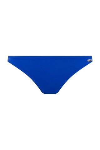 U.S. Polo Assn. Kadın Saks Mavi İnce Kenar Bikini Alt 21510