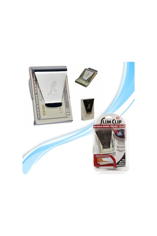Mbb E-ticaret Buffer Paslanmaz Çelik Cüzdan Slim Clip Çok Renkli