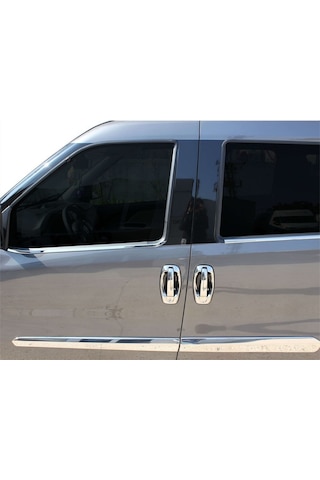Fiat Doblo 2 Cam Çıtası 4 Prç  Krom 2010 ve Sonrası N11.4330