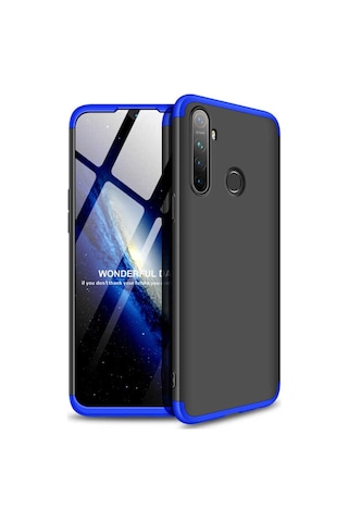 Realme 5I Kilif 3 Parçali Tam Korumali Gkk Sert Kapak 413612192