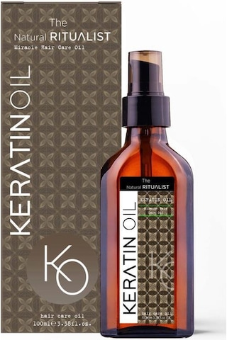The Natural Ritualist Aşırı Yıpranmış Saçlar için Keratin Bakım Yağı 100 ML