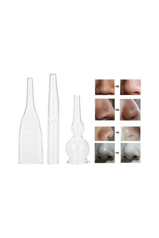 Cilt Bakım Cihazı Vakum Tüpü 3 Lü Set