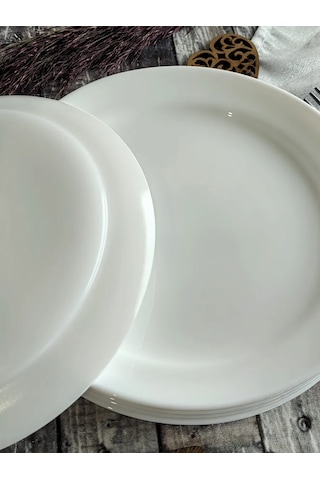 Lumınarc 19 Cm Tatlı Tabakları, 6 Parça Set 343265768 Beyaz