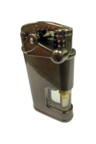 Elif Pürmüzlü Kırmızı Mavi Işıklı Çakmak Füme 709402 Füme